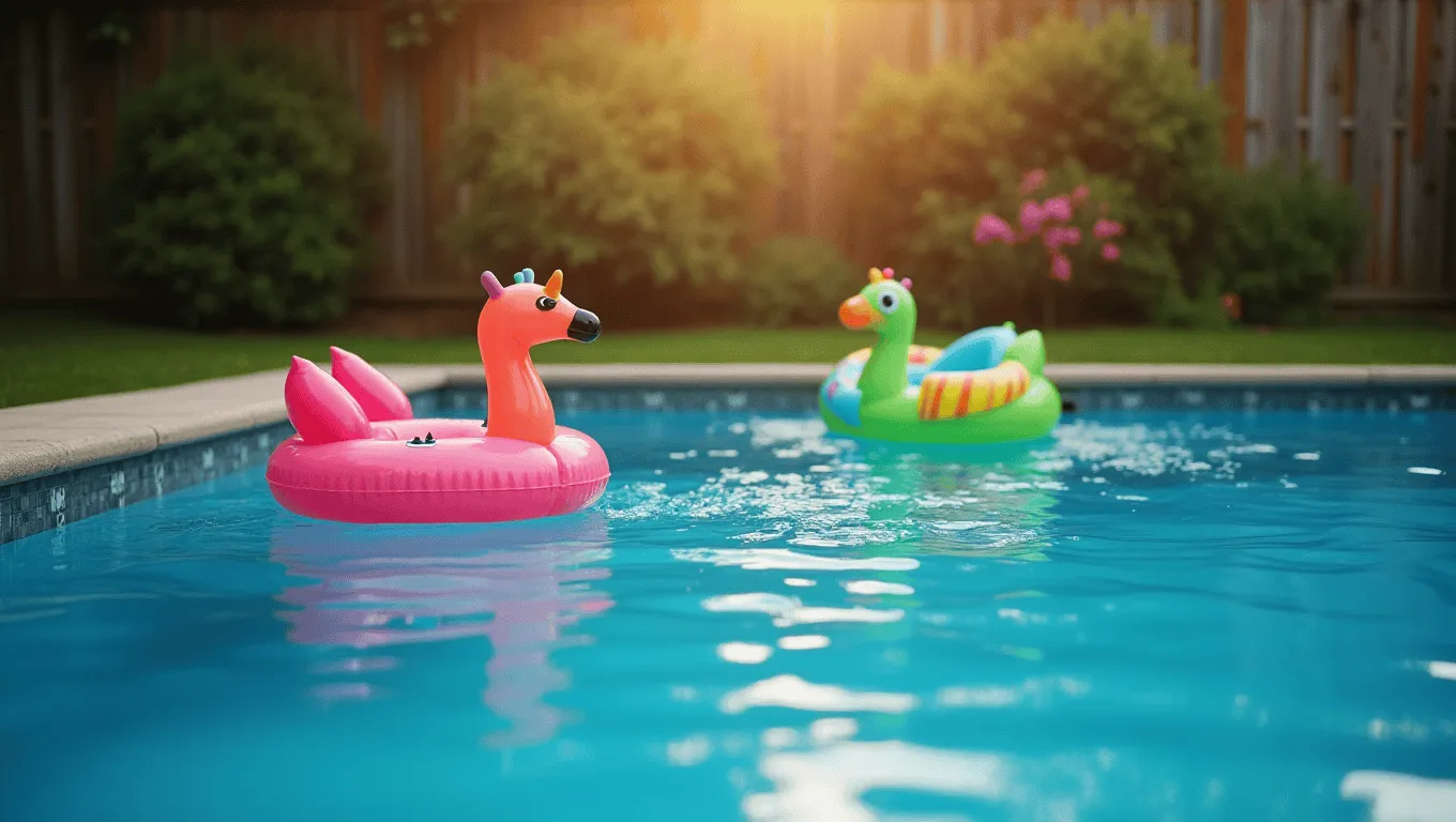 Couple planning pool financing with bad credit.