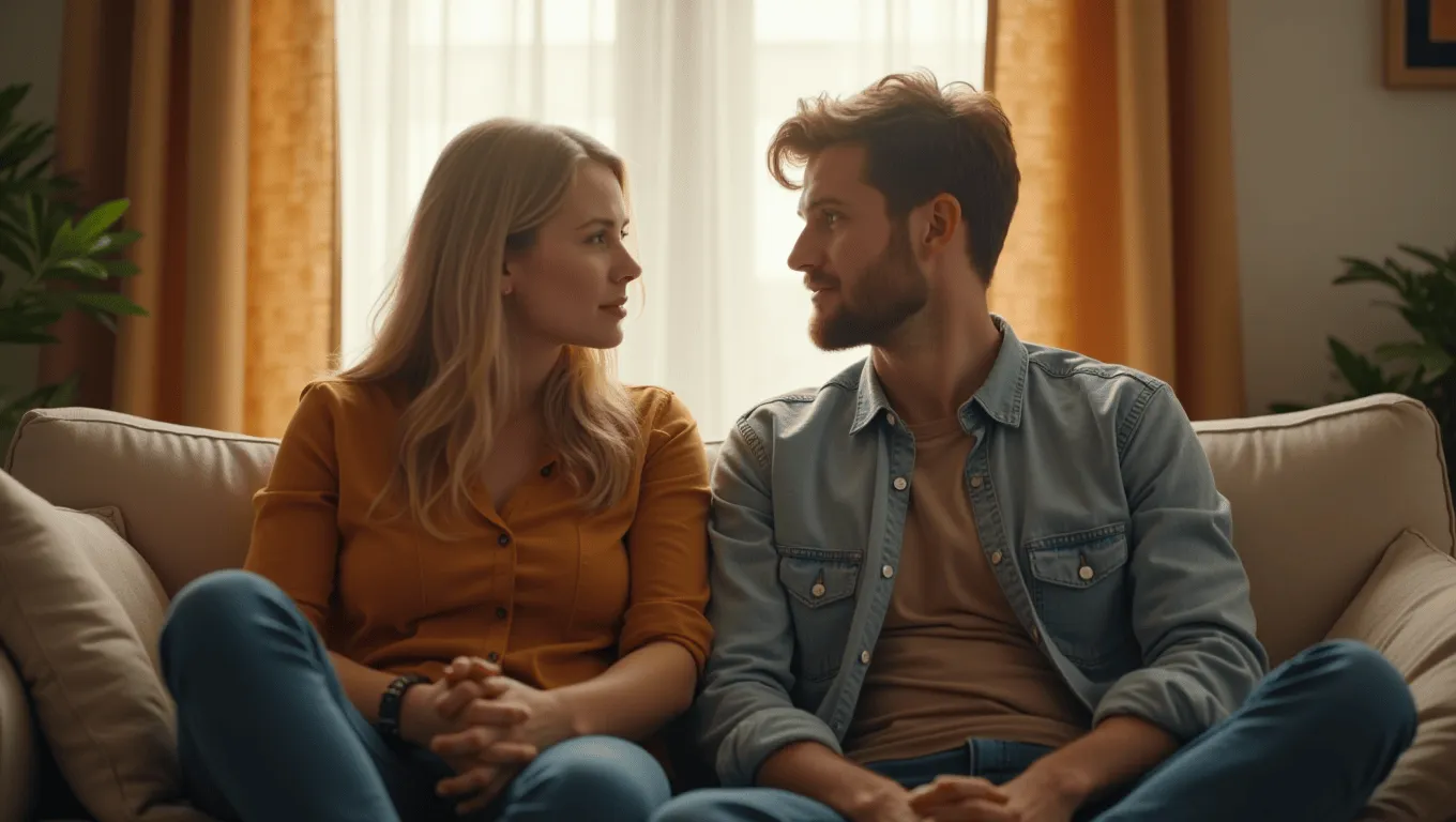 Couple Reviewing Weekend Loan Documents Online
