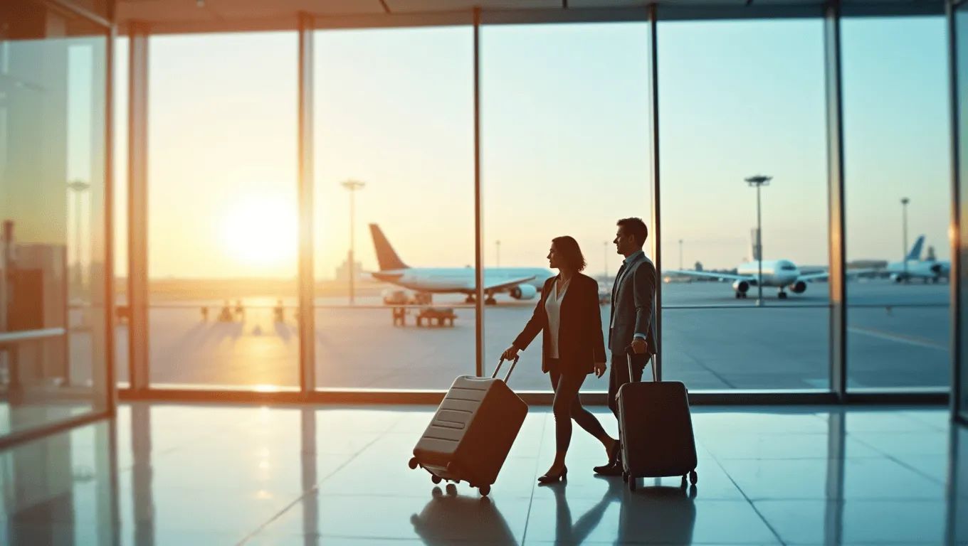 Family planning a dream vacation with technology