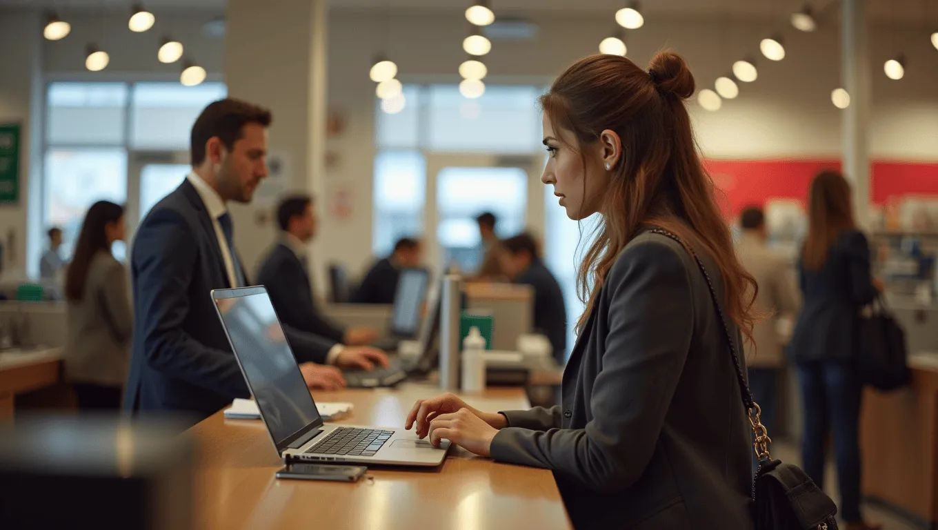 People analyzing personal loan finances together