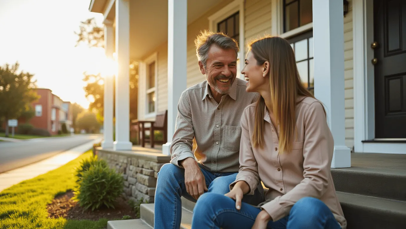 couple calculating credit card consolidation loan savings