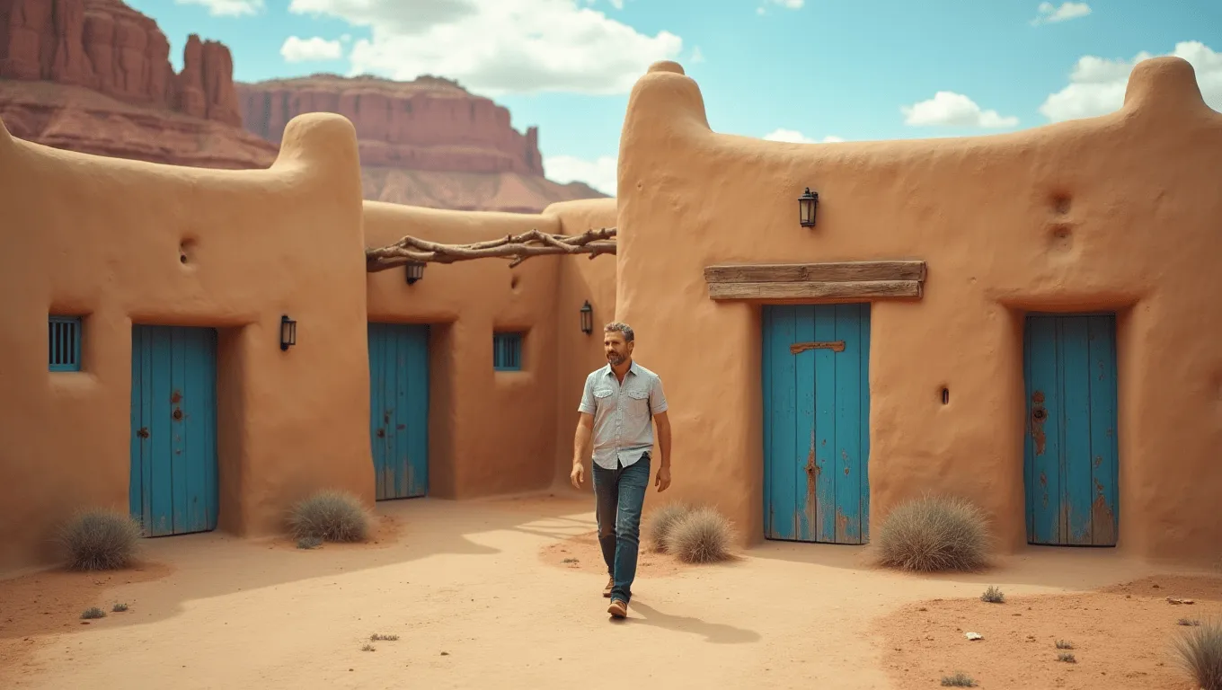 Woman reviewing New Mexico personal loan approval paperwork