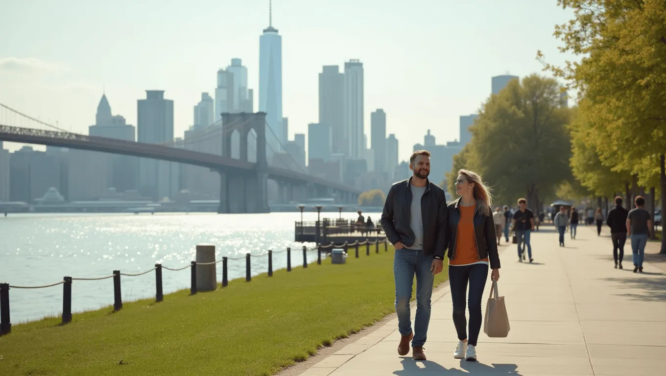 People discussing personal loans in New York.
