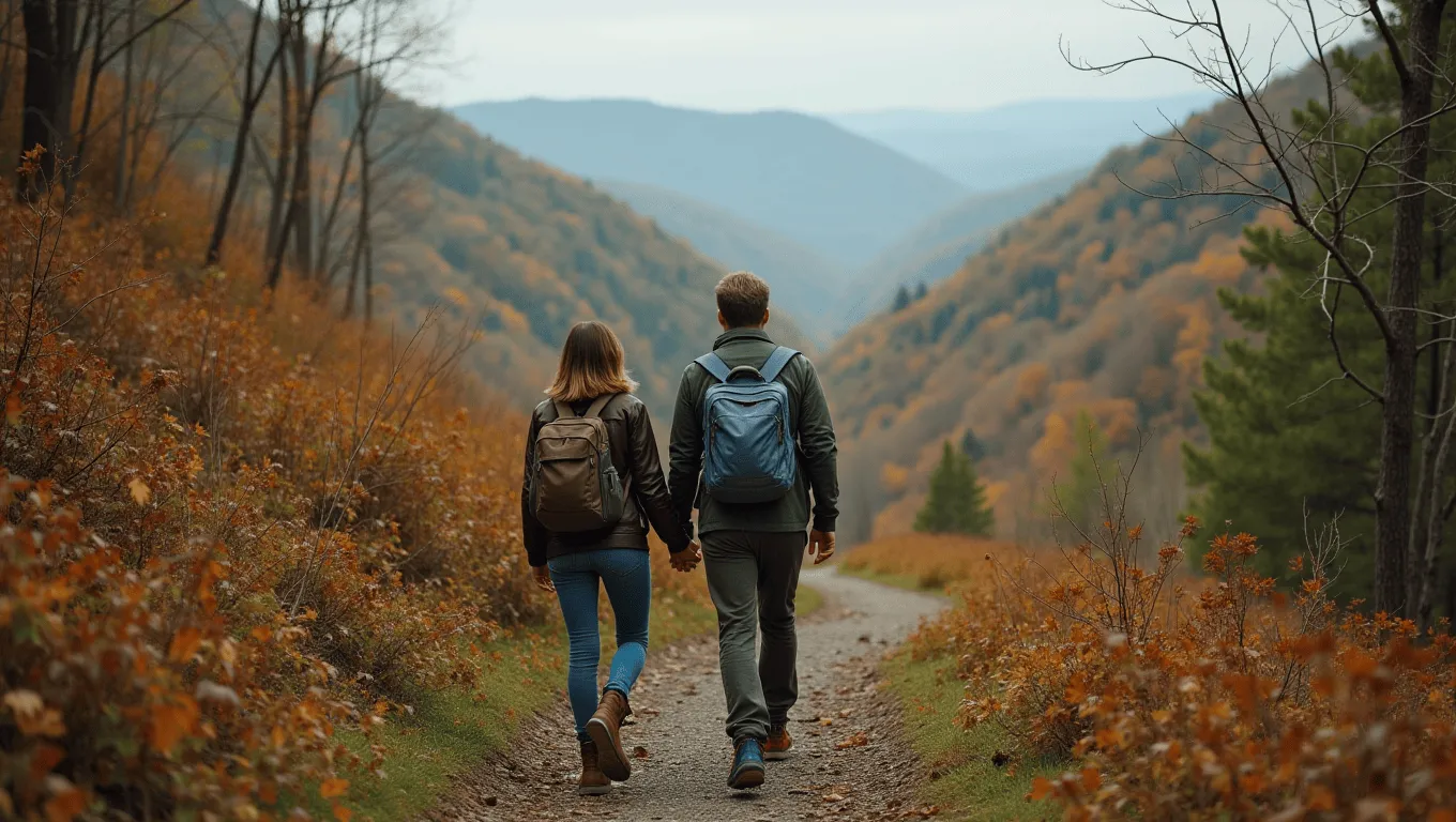 West Virginia couple reviewing personal loans for financial planning.