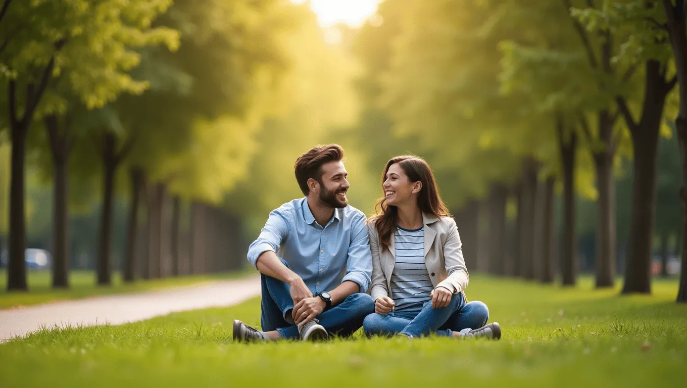 Couple reviewing 740 credit score loan options with an advisor.