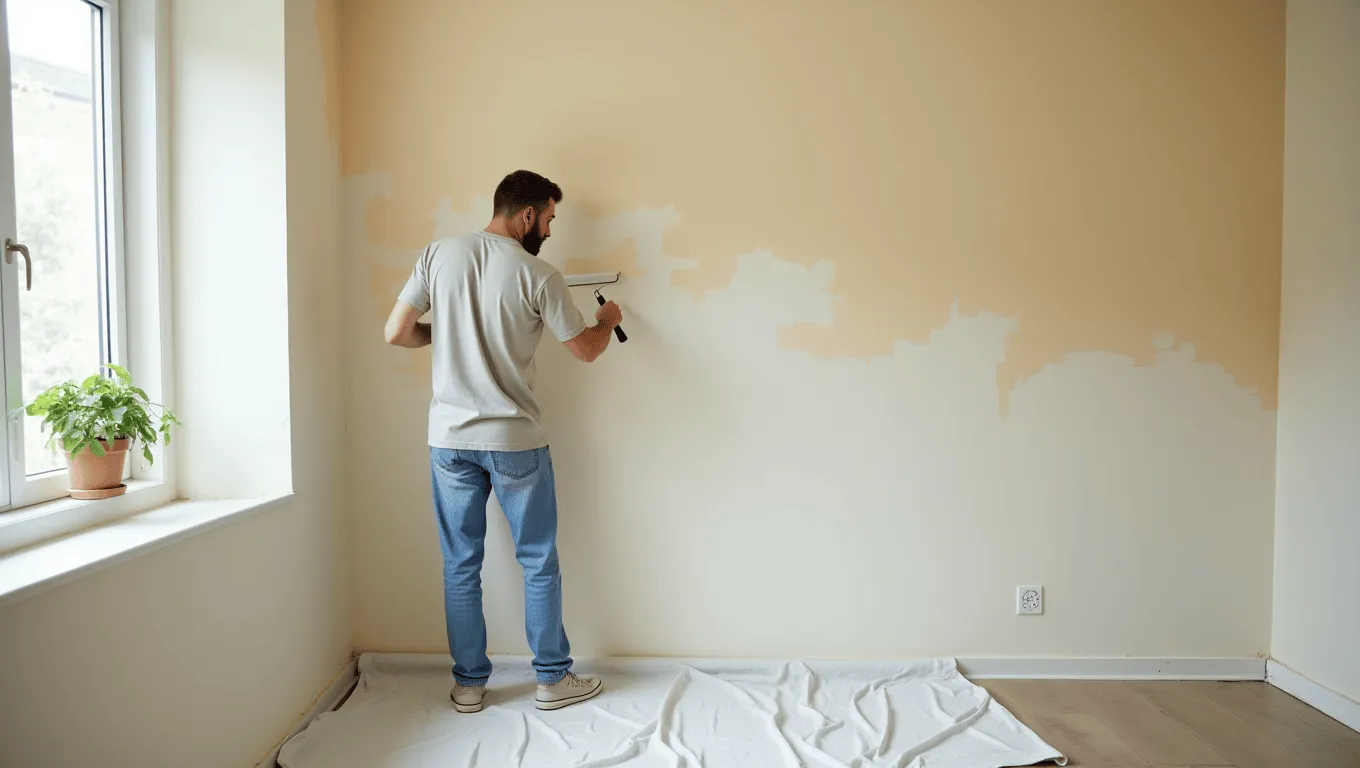 Couple discussing home improvement loans.