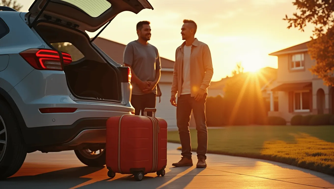 Couple Reviewing Auto Loan Approval with Bad Credit